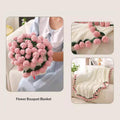 Soft Yarn Bouquet Blanket – Fold into Flowers