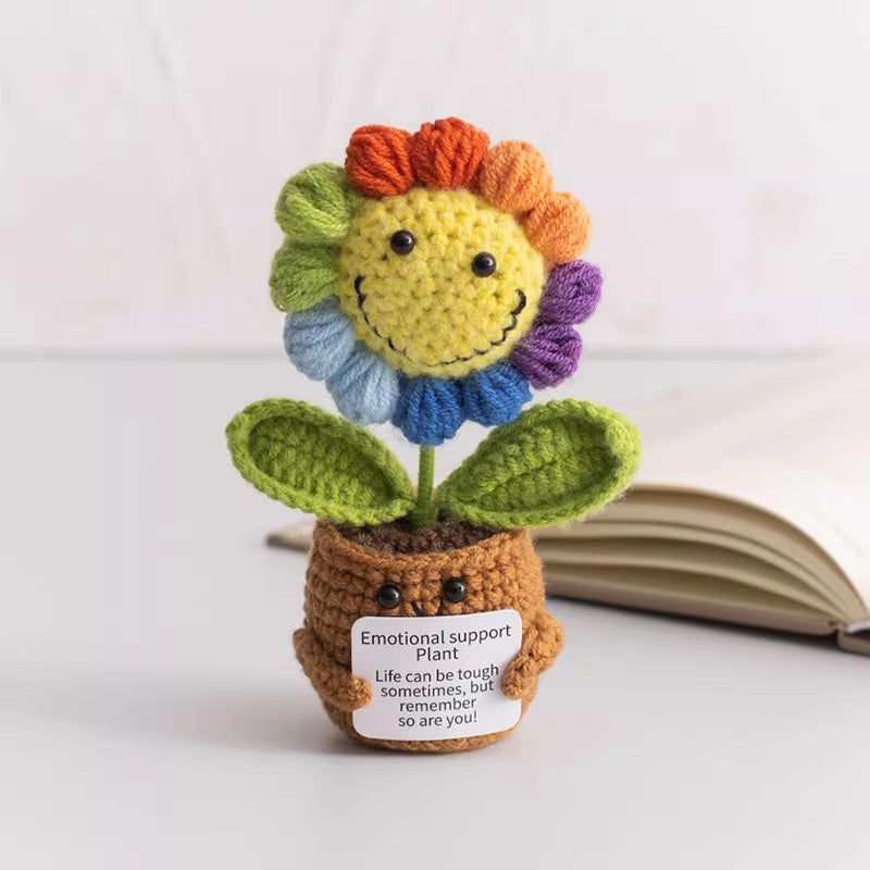 Hand-Crocheted Potted Plant｜Soft Yarn Home Decoration