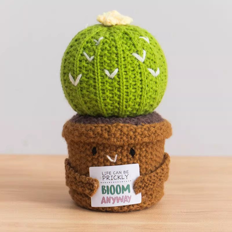 Hand-Crocheted Potted Plant｜Soft Yarn Home Decoration
