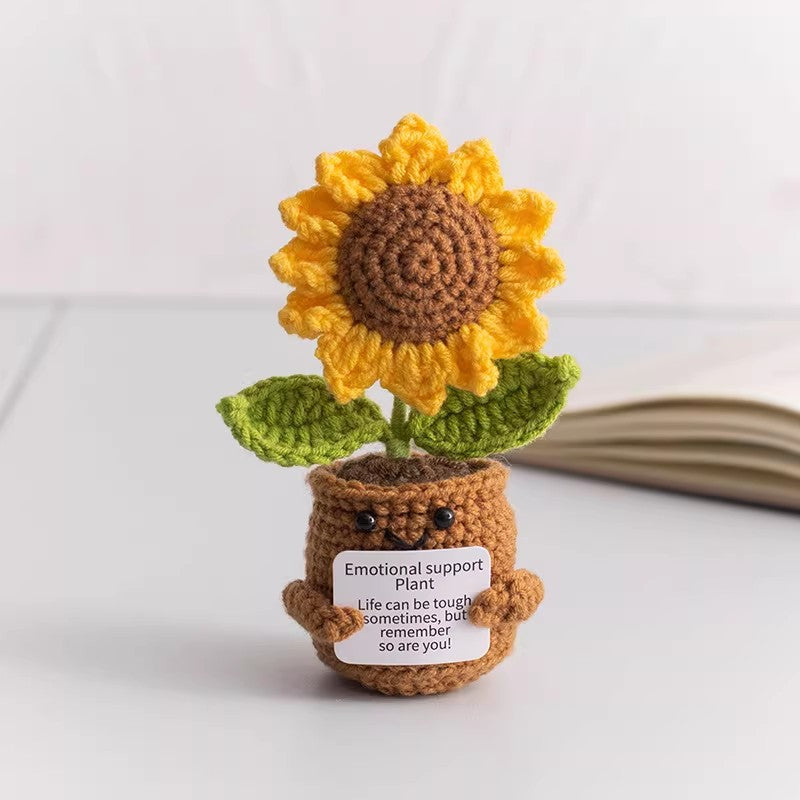 Hand-Crocheted Potted Plant｜Soft Yarn Home Decoration